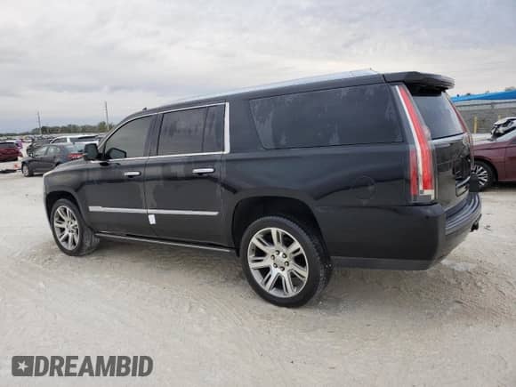 2016 Cadillac Escalade ESV Premium Collection с VIN 1GYS3JKJ8GR328116, выставлен на аукционе Copart как лот 89066055 с пробегом 78 621 миль миль и На запчасти • Non repairable. История ставок и продаж доступна на DreamBid. Изображение 2.