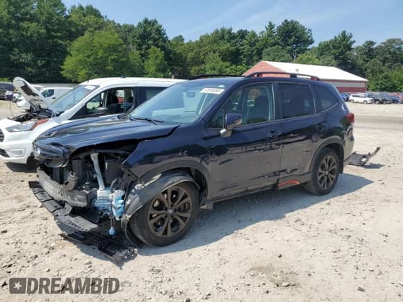 2021 Subaru Forester Special Sports z VIN JF2SKARC1MH539094, wystawiony jako Copart lot #67616995 z przebiegiem 23 373 mil mil oraz Szkoda całkowita • Salvage title. Historia ofert i sprzedaży dostępna na DreamBid. Obrazek 1.