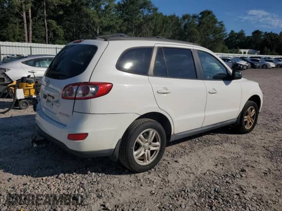 2010 Hyundai Santa Fe GLS with VIN 5NMSG3AB3AH414770, listed as a Copart auction lot 70350635 with 202,263 mi miles and Salvage title. Bid and sale history available at DreamBid. Image 3.