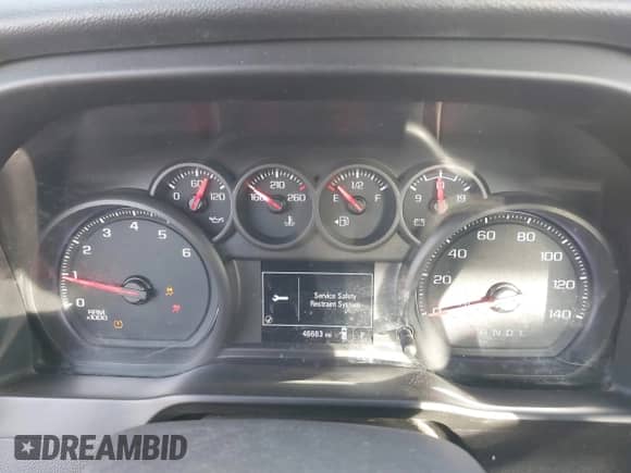2020 Chevrolet Silverado 1500 Work Truck with VIN 3GCNWAEF6LG262192, listed as a IAAI auction lot 41051629 with 46,663 mi miles and . Bid and sale history available at DreamBid. Image 7.