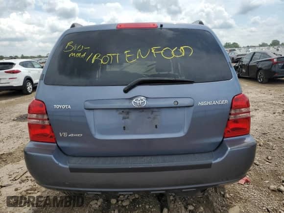 2003 Toyota Highlander с VIN JTEHF21A730153415, выставлен на аукционе Copart как лот 65023505 с пробегом Не указан миль и Списание • Salvage title. История ставок и продаж доступна на DreamBid. Изображение 6.