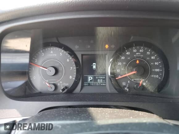 2016 Toyota Sienna LE with VIN 5TDJK3DC5GS129072, listed as a Copart auction lot 54304695 with 161,167 mi miles and Salvage title. Bid and sale history available at DreamBid. Image 9.