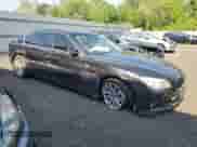 2013 BMW 7 Series 740Li xDrive with VIN WBAYF4C5XDDE23604, listed as a Copart auction lot 54978735 with 119,778 mi miles and Salvage title. Bid and sale history available at DreamBid. Image 4.