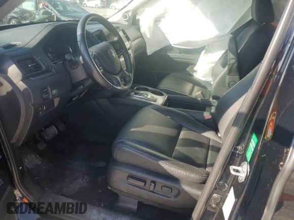 2022 Honda Pilot EX-L with VIN 5FNYF6H55NB033038, listed as a Copart auction lot 65999195 with 33,582 mi miles and Salvage title. Bid and sale history available at DreamBid. Image 7.