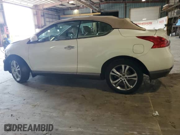 2011 Nissan Murano with VIN JN8AZ1FY8BW002287, listed as a Copart auction lot 66268995 with Not provided miles and Salvage title. Bid and sale history available at DreamBid. Image 2.