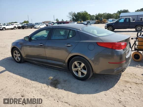 2015 Kia Optima LX с VIN 5XXGM4A79FG401348, выставлен на аукционе Copart как лот 80371845 с пробегом 104 208 миль миль и Списание • Salvage title. История ставок и продаж доступна на DreamBid. Изображение 2.