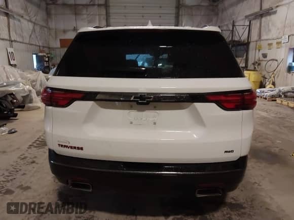 2023 Chevrolet Traverse Premier with VIN 1GNEVKKW4PJ133747, listed as a IAAI auction lot 41931340 with 29,216 mi miles and . Bid and sale history available at DreamBid. Image 14.