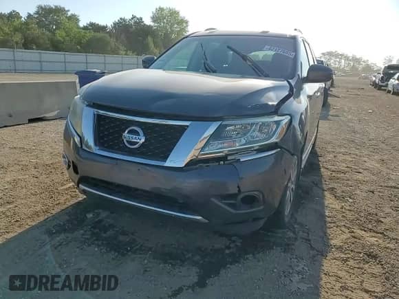 2013 Nissan Pathfinder SV with VIN 5N1AR2MN1DC632713, listed as a Copart auction lot 82127585 with 143,739 mi miles and Salvage title. Bid and sale history available at DreamBid. Image 13.