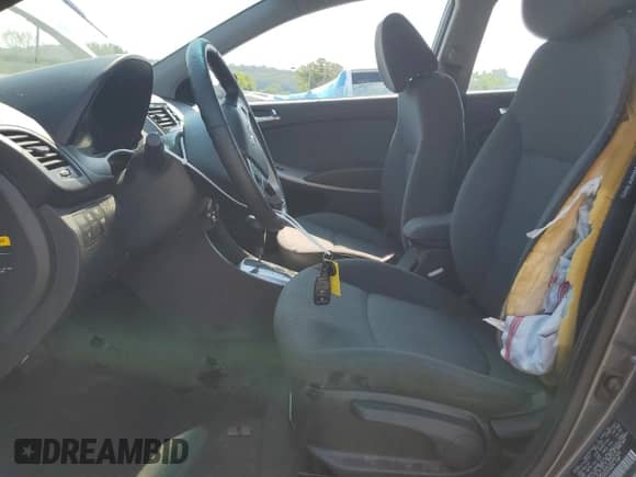 2013 Hyundai Accent SE with VIN KMHCU5AE3DU087993, listed as a Copart auction lot 63526345 with 79,725 mi miles and Salvage title. Bid and sale history available at DreamBid. Image 7.