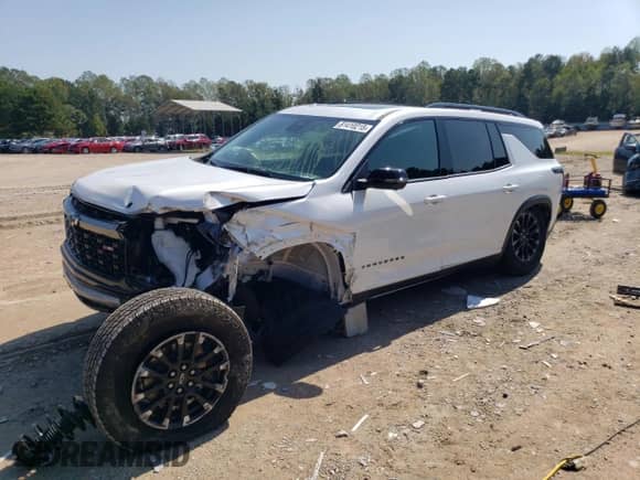 2025 Chevrolet Traverse AWD Z71 with VIN 1GNEVJRS3SJ227916, listed as a Copart auction lot 81410215 with 4,208 mi miles and Salvage title. Bid and sale history available at DreamBid. Image 1.
