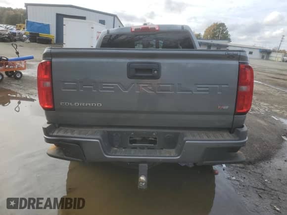 2022 Chevrolet Colorado 4WD LT with VIN 1GCGTCEN4N1237197, listed as a Copart auction lot 84480754 with 48,196 mi miles and Salvage title. Bid and sale history available at DreamBid. Image 6.