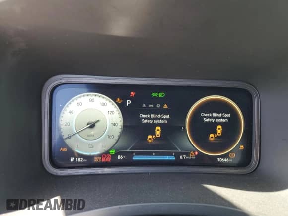 2023 Hyundai Kona SE с VIN KM8K23AG4PU178895, выставлен на аукционе Copart как лот 84416915 с пробегом 70 646 миль миль и Списание • Salvage title. История ставок и продаж доступна на DreamBid. Изображение 9.
