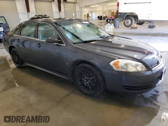 2009 Chevrolet Impala LT with VIN 2G1WT57K991102316, listed as a Copart auction lot 82372875 with 194,895 mi miles and Salvage title. Bid and sale history available at DreamBid. Image 4.