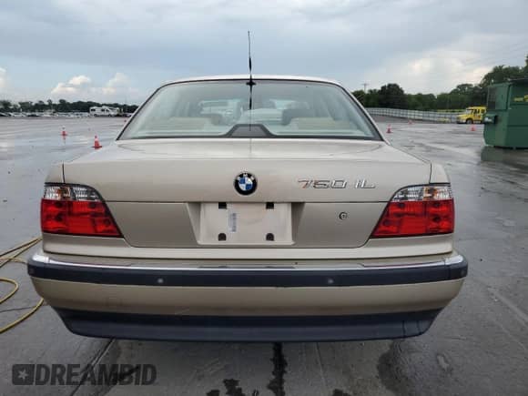 1996 BMW 7 Series with VIN WBAGK2328TDH67366, listed as a Copart auction lot 63475575 with 114,177 mi miles and Salvage title. Bid and sale history available at DreamBid. Image 6.