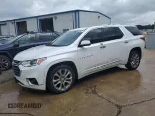 2018 Chevrolet Traverse Premier с VIN 1GNERKKW8JJ104361, выставлен на аукционе Copart как лот 71651405 с пробегом 154 557 миль миль и Чистый • Clean title. История ставок и продаж доступна на DreamBid. Изображение 1.