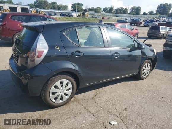 2013 Toyota Prius Two with VIN JTDKDTB33D1553537, listed as a Copart auction lot 69591645 with Not provided miles and Clean title. Bid and sale history available at DreamBid. Image 3.