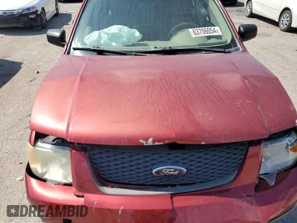 2006 Ford Freestyle SE with VIN 1FMZK01136GA23597, listed as a Copart auction lot 63706054 with 201,686 mi miles and Salvage title. Bid and sale history available at DreamBid. Image 14.