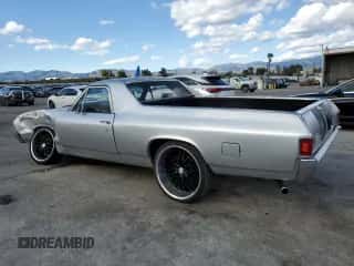 1970 Chevrolet El Camino z VIN 136800K183196, wystawiony jako Copart lot #51474625 z przebiegiem 12 737 mil mil oraz Szkoda całkowita • Salvage title. Historia ofert i sprzedaży dostępna na DreamBid. Obrazek 2.