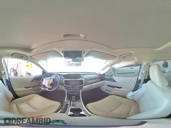 2017 Honda Accord EX-L with VIN 1HGCR3F08HA000007, listed as a Copart auction lot 68103825 with 115,293 mi miles and Salvage title. Bid and sale history available at DreamBid. Image 14.