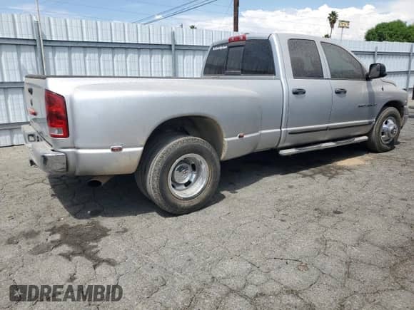 2005 Dodge RAM with VIN 3D3MR48C55G806018, listed as a Copart auction lot 69268655 with 176,452 mi miles and Salvage title. Bid and sale history available at DreamBid. Image 3.