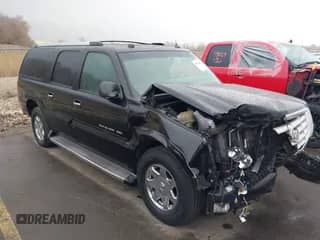 2005 Cadillac Escalade ESV with VIN 3GYFK66N55G236991, listed as a IAAI auction lot 41506682 with 230,439 mi miles and . Bid and sale history available at DreamBid. Image 1.