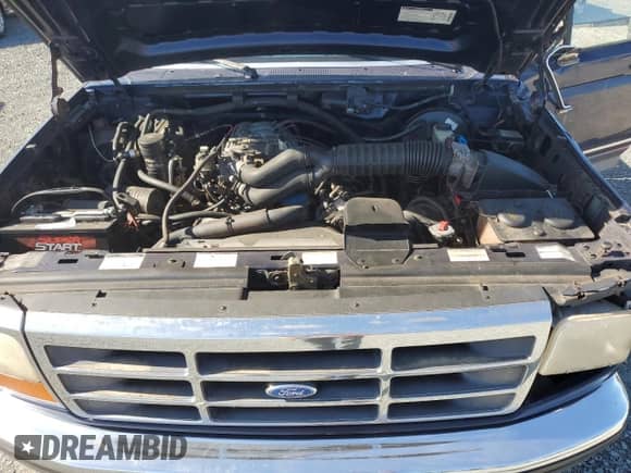 1994 Ford F-150 z VIN 1FTEF14N6RLB27492, wystawiony jako Copart lot #58404915 z przebiegiem 162 162 mil mil oraz Szkoda całkowita • Salvage title. Historia ofert i sprzedaży dostępna na DreamBid. Obrazek 11.