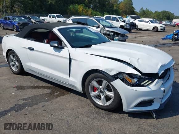 2016 Ford Mustang V6 with VIN 1FATP8EM0G5323969, listed as a IAAI auction lot 43197866 with 175,353 mi miles and . Bid and sale history available at DreamBid. Image 1.