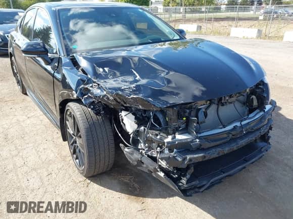 2024 Toyota Camry TRD with VIN 4T1KZ1AK4RU098035, listed as a IAAI auction lot 43315993 with 37,800 mi miles and . Bid and sale history available at DreamBid. Image 6.