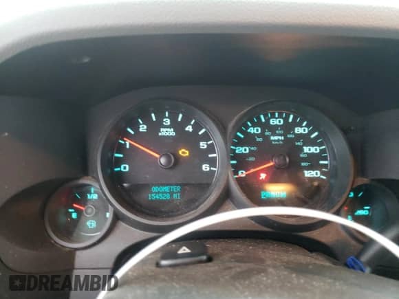 2010 Chevrolet Silverado 1500 Work Truck with VIN 1GCSKPE38AZ266054, listed as a Copart auction lot 82779264 with 154,528 mi miles and Salvage title. Bid and sale history available at DreamBid. Image 9.