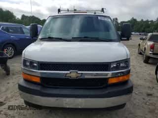 2018 Chevrolet Express Commercial with VIN 1GB0GRFG5J1265128, listed as a Copart auction lot 60096725 with 174,268 mi miles and Salvage title. Bid and sale history available at DreamBid. Image 5.