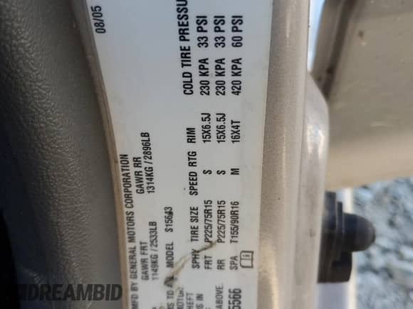 2006 Chevrolet Colorado 1LT с VIN 1GCCS138968135566, выставлен на аукционе Copart как лот 65875985 с пробегом 231 013 миль миль и Списание • Salvage title. История ставок и продаж доступна на DreamBid. Изображение 13.