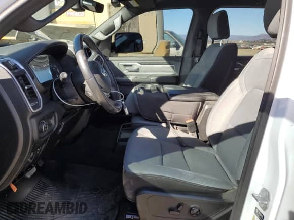 2021 Ram 1500 Big Horn with VIN 1C6RREFM7MN533239, listed as a Copart auction lot 76790634 with 36,923 mi miles and Salvage title. Bid and sale history available at DreamBid. Image 7.