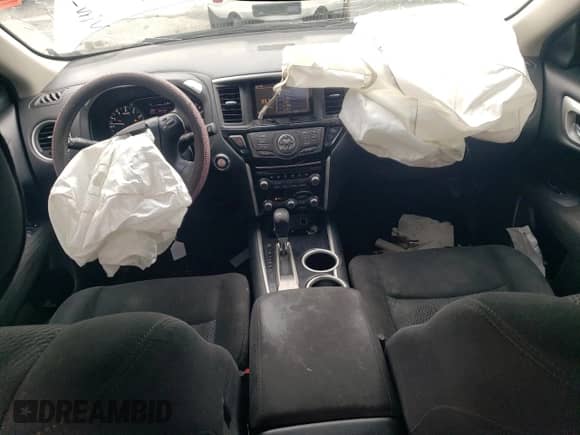 2015 Nissan Pathfinder S z VIN 5N1AR2MN7FC624103, wystawiony jako Copart lot #66642835 z przebiegiem 204 556 mil mil oraz Szkoda całkowita • Salvage title. Historia ofert i sprzedaży dostępna na DreamBid. Obrazek 8.