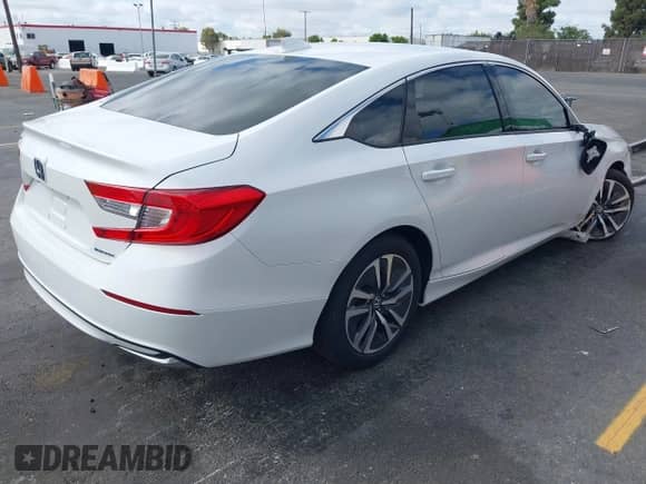 2021 Honda Accord with VIN 1HGCV3F19MA011158, listed as a IAAI auction lot 43209344 with 29,234 mi miles and . Bid and sale history available at DreamBid. Image 4.