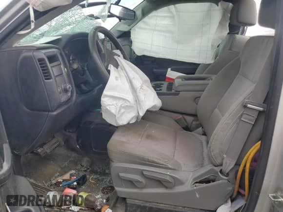 2015 Chevrolet Silverado 1500 LS z VIN 1GCNKPEC6FZ408387, wystawiony jako Copart lot #76246774 z przebiegiem Nie podano mil oraz Szkoda całkowita • Salvage title. Historia ofert i sprzedaży dostępna na DreamBid. Obrazek 7.