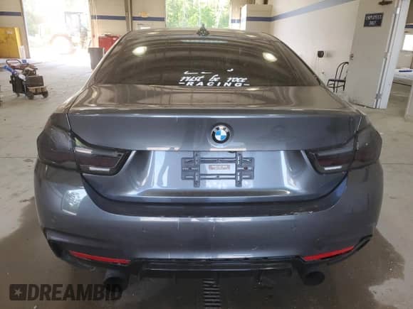 2018 BMW 4 Series 440i with VIN WBA4W7C50JAB93343, listed as a Copart auction lot 55301495 with 81,048 mi miles and Clean title. Bid and sale history available at DreamBid. Image 6.