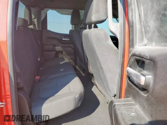 2020 Chevrolet Silverado 1500 Custom with VIN 1GCRWBEH3LZ238599, listed as a Copart auction lot 70196715 with 100,989 mi miles and Salvage title. Bid and sale history available at DreamBid. Image 10.