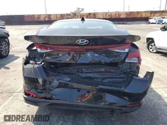 2021 Hyundai Elantra SEL с VIN 5NPLS4AG1MH031986, выставлен на аукционе Copart как лот 80760985 с пробегом 35 459 миль миль и Списание • Salvage title. История ставок и продаж доступна на DreamBid. Изображение 6.