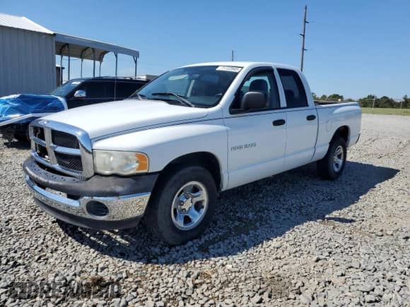 2004 Dodge 1500 SLT with VIN 1D7HA18N24S574492, listed as a Copart auction lot 71722845 with 203,299 mi miles and Salvage title. Bid and sale history available at DreamBid. Image 1.