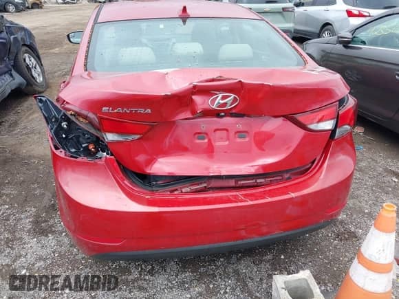 2016 Hyundai Elantra Value Edition with VIN KMHDH4AE0GU479658, listed as a IAAI auction lot 42351149 with 202,088 mi miles and . Bid and sale history available at DreamBid. Image 6.