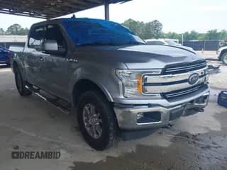 2020 Ford F-150 XL with VIN 1FTEW1E56LFA27123, listed as a IAAI auction lot 42212376 with 82,390 mi miles and . Bid and sale history available at DreamBid. Image 1.
