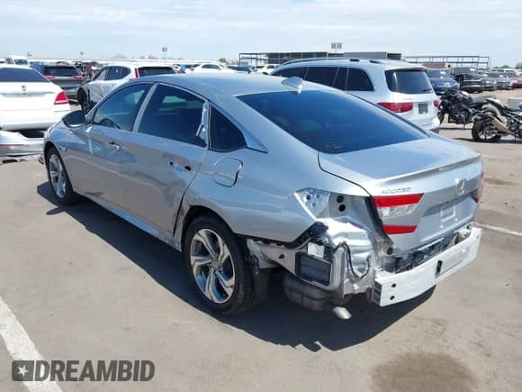 2018 Honda Accord EX-L z VIN 1HGCV1F56JA199866, wystawiony jako IAAI lot #43269607 z przebiegiem 78 367 mil mil oraz . Historia ofert i sprzedaży dostępna na DreamBid. Obrazek 3.