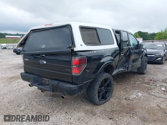 2013 Ford F-150 XL with VIN 1FTFW1ET2DFB52818, listed as a IAAI auction lot 42419860 with 134,140 mi miles and . Bid and sale history available at DreamBid. Image 4.