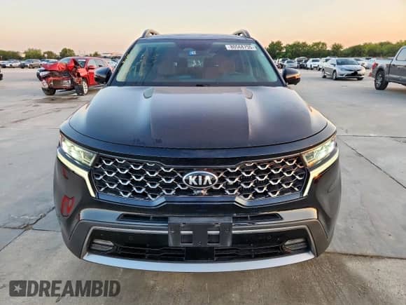 2021 Kia Sorento SX Prestige X-Line with VIN 5XYRKDLF6MG014137, listed as a Copart auction lot 80568755 with 85,327 mi miles and Salvage title. Bid and sale history available at DreamBid. Image 5.