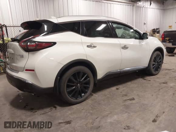 2021 Nissan Murano Platinum z VIN 5N1AZ2DSXMC138808, wystawiony jako IAAI lot #41441950 z przebiegiem 87 976 mil mil oraz . Historia ofert i sprzedaży dostępna na DreamBid. Obrazek 4.