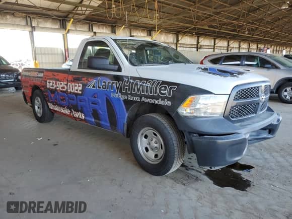 2021 Ram 1500 Tradesman с VIN 3C6JR6DGXMG512975, выставлен на аукционе Copart как лот 47954095 с пробегом 127 118 миль миль и Списание • Salvage title. История ставок и продаж доступна на DreamBid. Изображение 4.