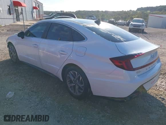 2021 Hyundai Sonata SEL z VIN 5NPEF4JA1MH094577, wystawiony jako IAAI lot #43380708 z przebiegiem 71 516 mil mil oraz . Historia ofert i sprzedaży dostępna na DreamBid. Obrazek 3.