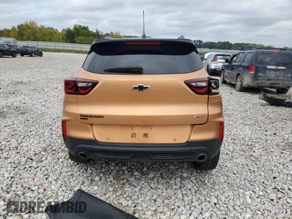 2024 Chevrolet TrailBlazer RS z VIN KL79MUSL4RB062929, wystawiony jako Copart lot #81631875 z przebiegiem 33 474 mil mil oraz Nie do naprawy • Non repairable. Historia ofert i sprzedaży dostępna na DreamBid. Obrazek 6.