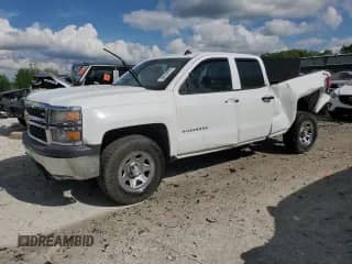 2014 Chevrolet Silverado 1500 Work Truck z VIN 1GCVKPEC1EZ302038, wystawiony jako Copart lot #56633925 z przebiegiem 271 874 mil mil oraz Czysty tytuł • Clean title. Historia ofert i sprzedaży dostępna na DreamBid. Obrazek 1.