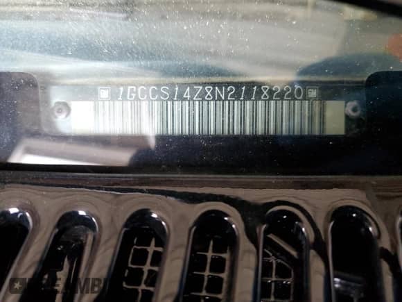 1992 Chevrolet S-10 с VIN 1GCCS14Z8N2118220, выставлен на аукционе Copart как лот 50202965 с пробегом 118 156 миль миль и Списание • Salvage title. История ставок и продаж доступна на DreamBid. Изображение 12.